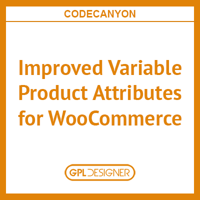 Improved Variable Product Attributes for WooCommerce