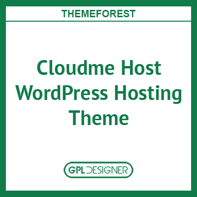 Cloudme Host WordPress Hosting Theme