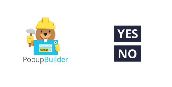 Popup Builder Yes/No Buttons Extension