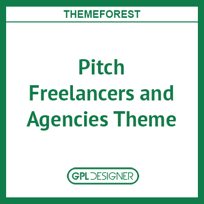 Pitch A Theme For Freelancers And Agencies