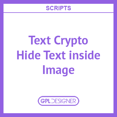 Text Crypto Hide Text Inside Image