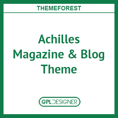 Achilles – Multipurpose Magazine & Blog Theme