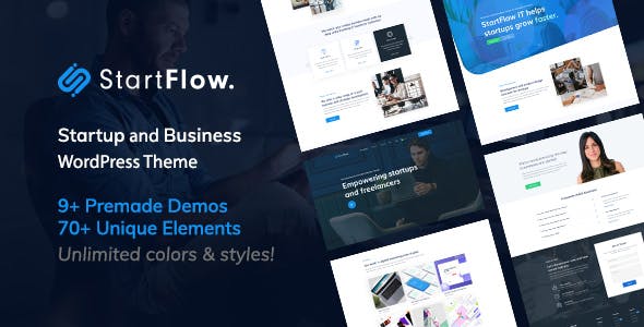Start Flow Startup And Creative Multipurpose WordPress Theme