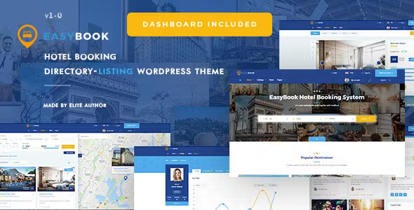 EasyBook Hotel and Tour Booking Theme