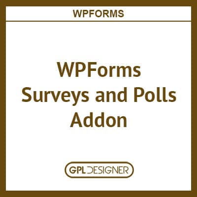 WPForms Surveys And Polls Addon