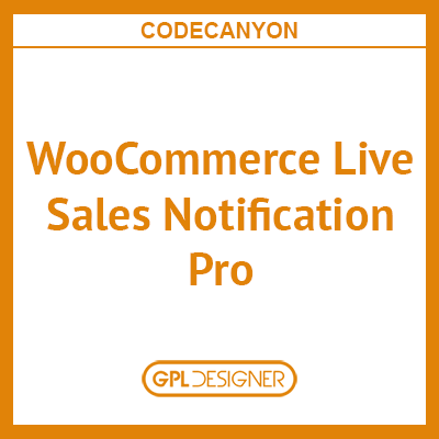 WooCommerce Live Sales Notification Pro