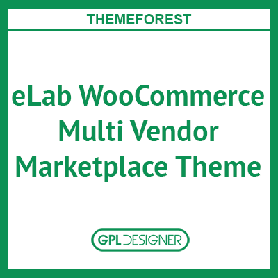 ELab WooCommerce Multi Vendor Marketplace Theme