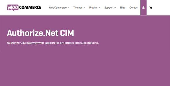 Woocommerce Authorize Net Cim