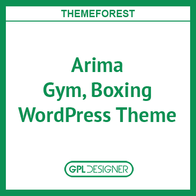 Arima Gym, Boxing WordPress Theme