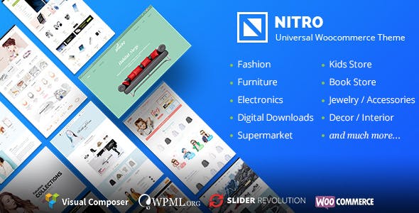 Nitro Universal WooCommerce Theme From Ecommerce Experts