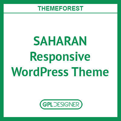SAHARAN Responsive WordPress Theme
