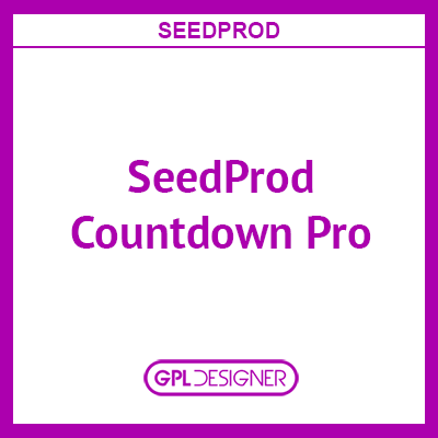 SeedProd Countdown Pro