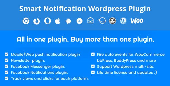 Smart Notification Wordpress Plugin