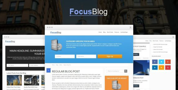 Thrive Themes FocusBlog Theme