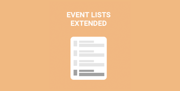 Eventon Events List Add On