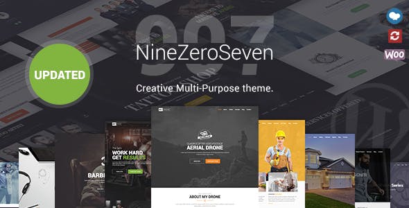 907 MultiPurpose WordPress Theme