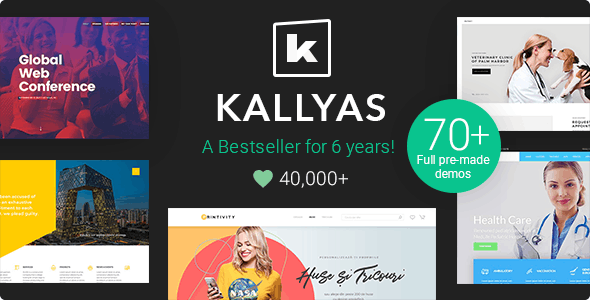 KALLYAS Creative ECommerce Multi Purpose WordPress Theme
