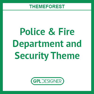 Police & Fire Department Business Theme