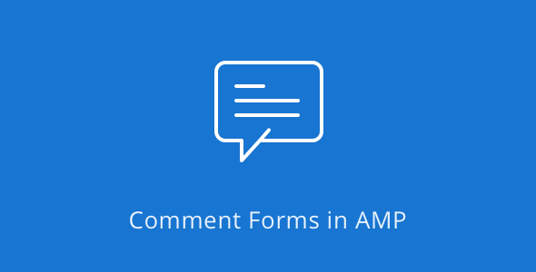 Comment Form for AMP Plugin