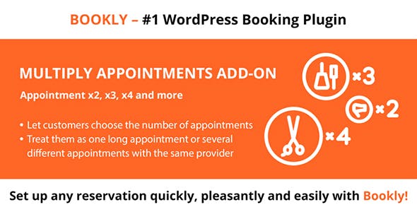 Bookly Multiply Appointments Addon
