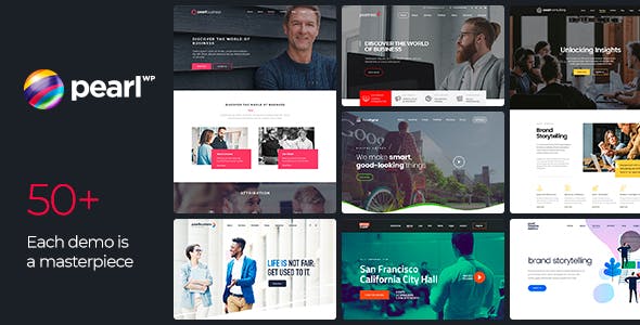 Pearl Corporate Business Theme