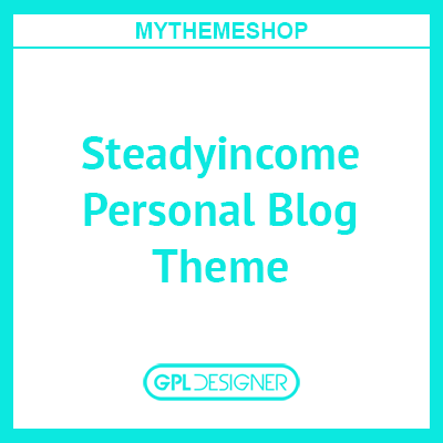 Steadyincome – Personal Blog Theme