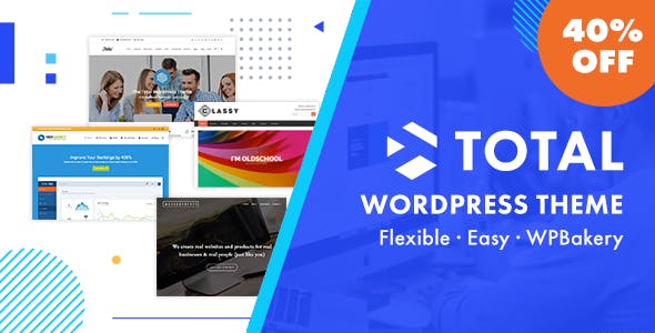 Total Multipurpose WordPress Theme