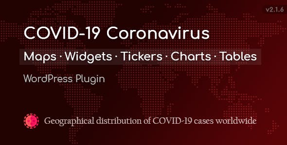 COVID19 Coronavirus Live Maps Widgets