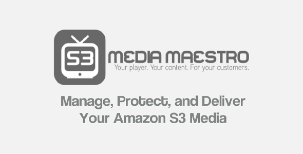 S3 Media Maestro Wordpress Plugin