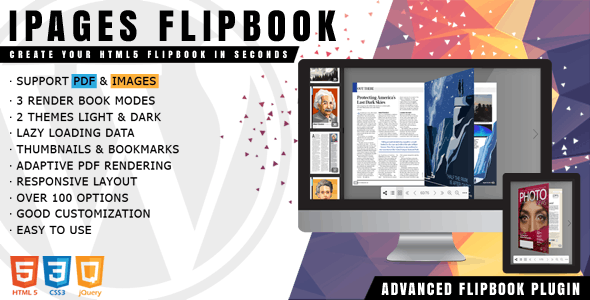 IPages Flipbook For WordPress