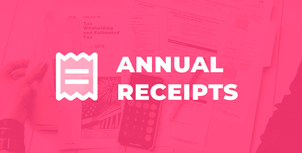 Givewp Annual Receipts Add On