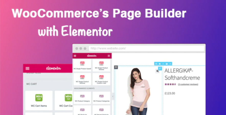 DHWC Elementor WooCommerce Page Builder With Elementor