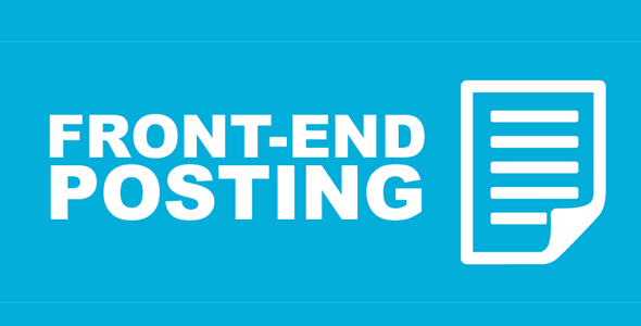 Ninja Forms Front-End Posting Extension