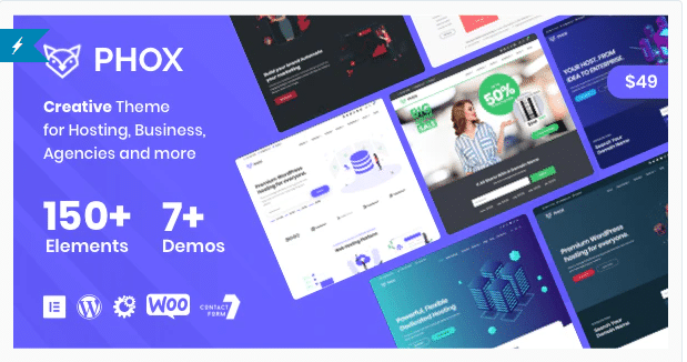 Phox Hosting WordPress & WHMCS Theme