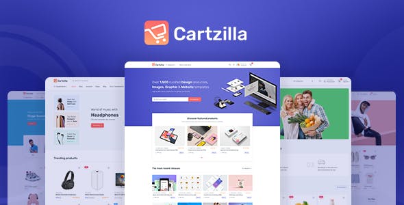 Cartzilla Marketplace Wordpress Theme