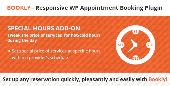 Bookly Special Hours