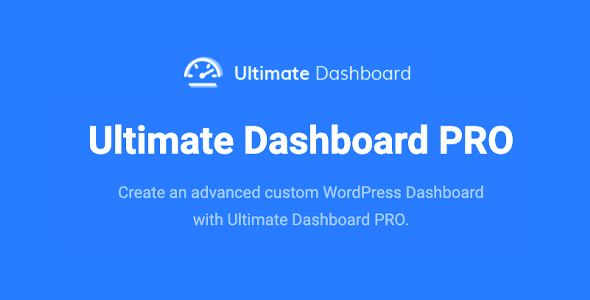 Ultimate Dashboard PRO Wordpress Plugin