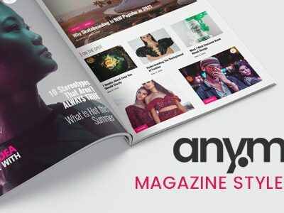 Anymag Magazine Style WordPress Blog