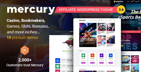 Mercury Affiliate WordPress Theme