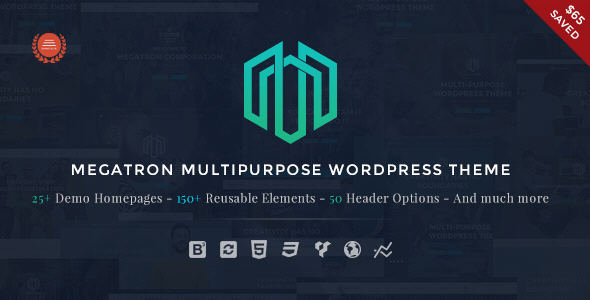Megatron MultiPurpose WordPress Theme