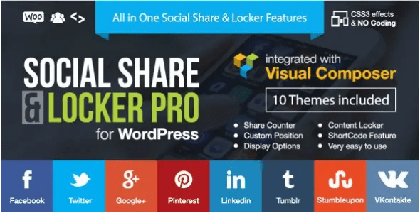 Social Share And Locker Pro Plugin