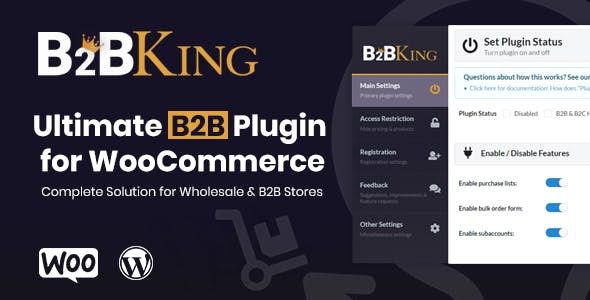 B2BKing B2B and Wholesale Plugin