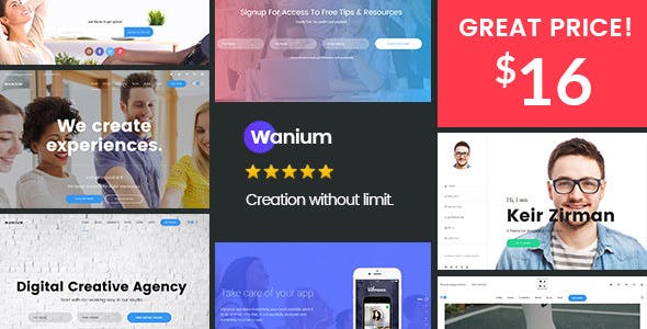 Wanium A Elegant Multi Concept Theme