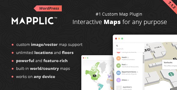 Mapplic Custom Interactive Map Plugin