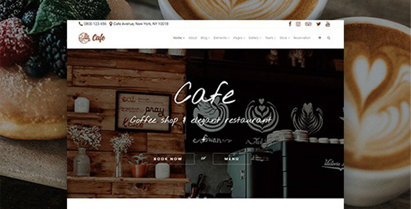 Visual Modo Cafe Wordpress Theme