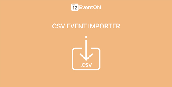 EventOn CSV Event Importer Addon