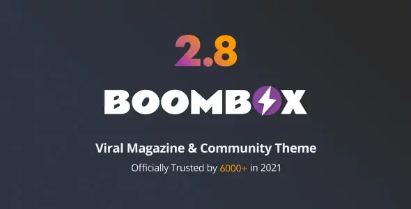 Boombox Viral Magazine Wordpress Theme