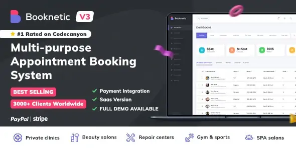 Booknetic Booking Plugin for Appointment
