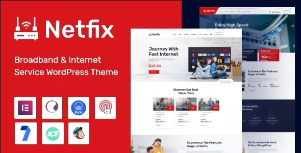 Netfix Broadband and Internet Theme