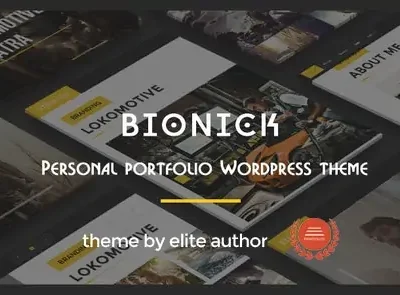 Bionick Personal Portfolio Theme